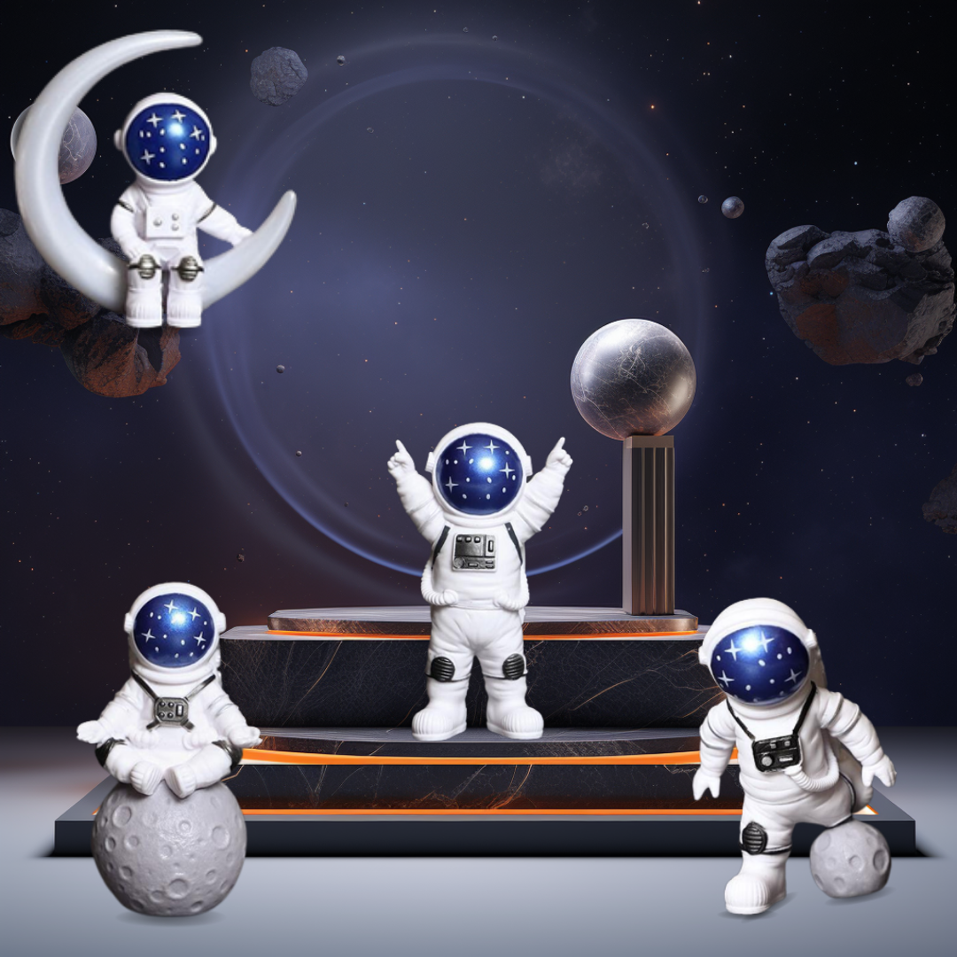 SpaceBuddys Figurin 4PCs Set