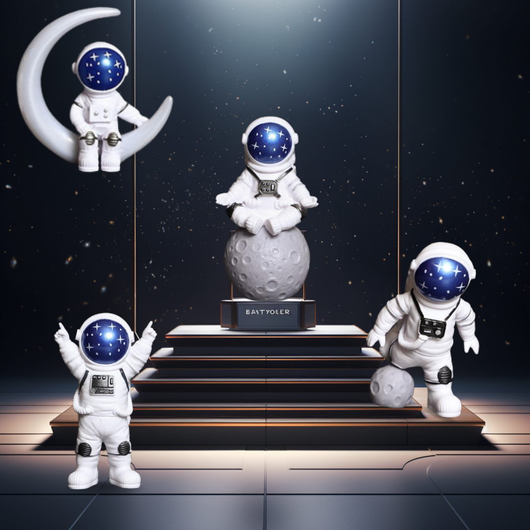 SpaceBuddys Figurin 4PCs Set