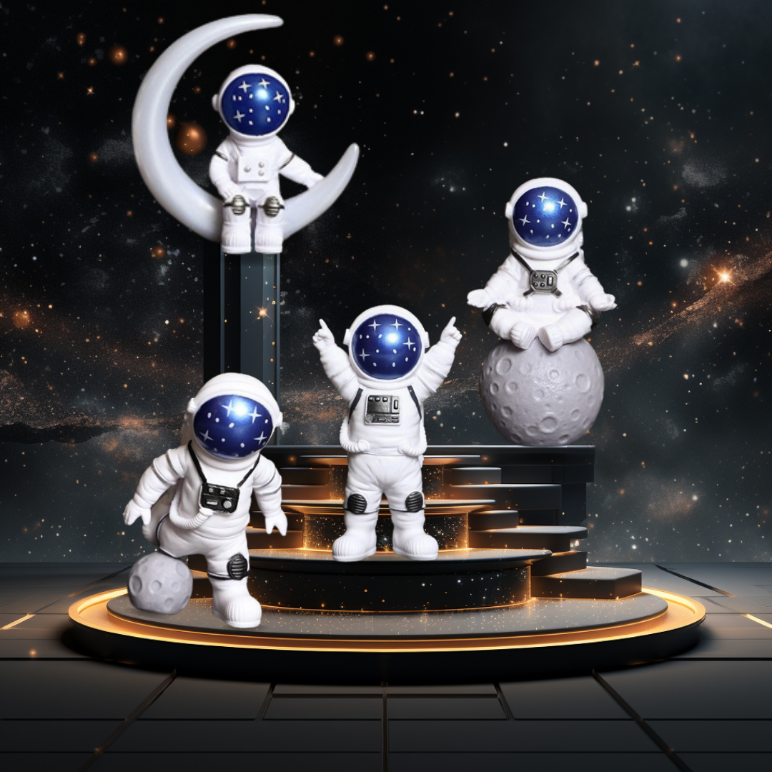 SpaceBuddys Figurin 4PCs Set
