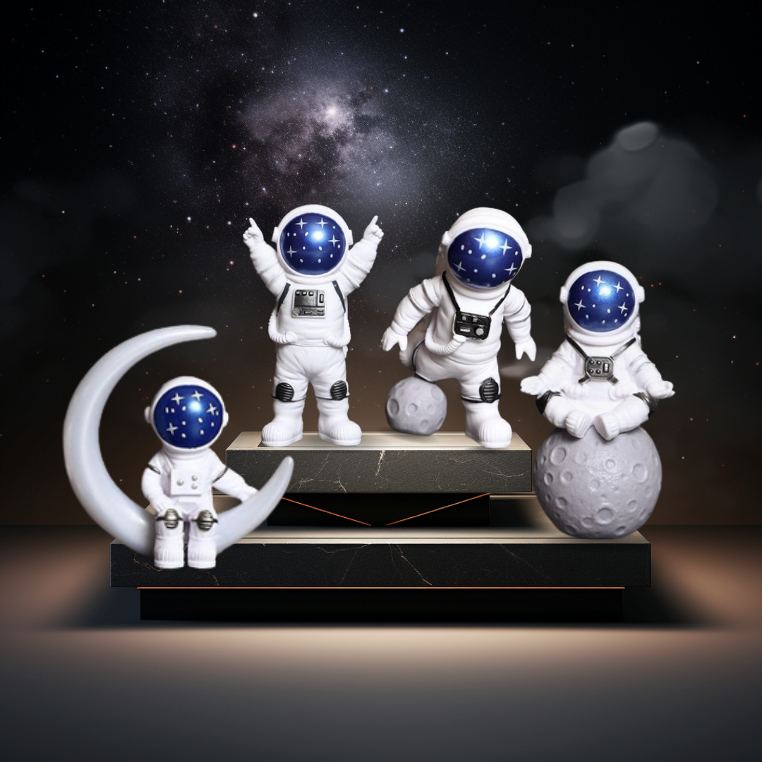 SpaceBuddys Figurin 4PCs Set