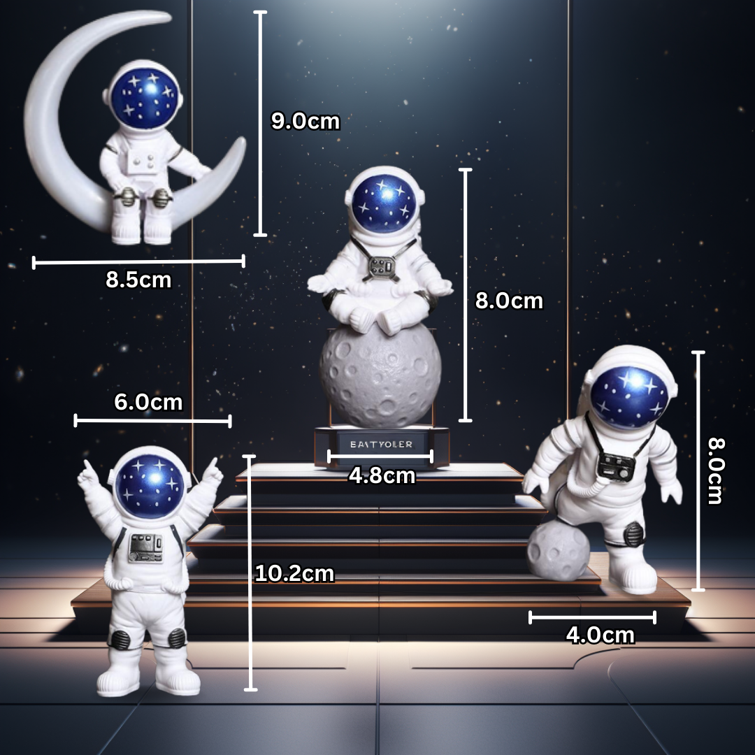 SpaceBuddys Figurin 4PCs Set